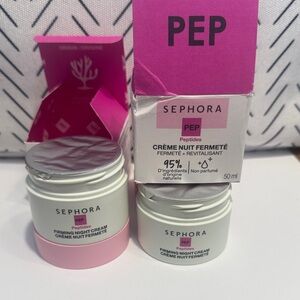 Sephora PEP Firming Night Cream - Set of two- 50 ml each